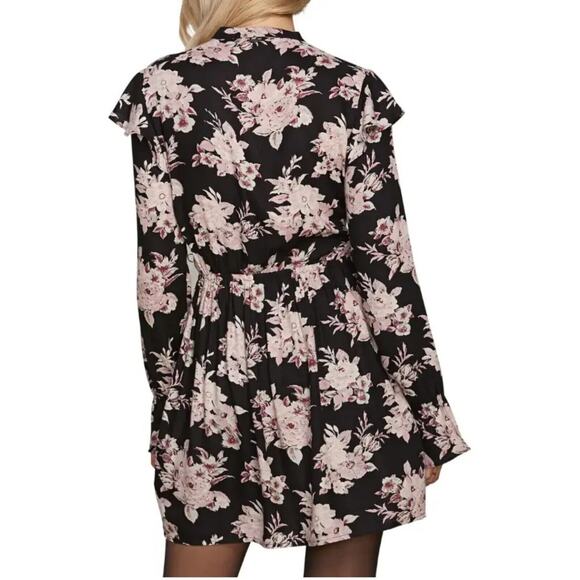 Volcom Women’s Black Heart Stoned Dress Size S Mini Dress EUC Rocker Style - Picture 6 of 6